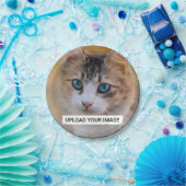 かわいい猫の写真をアップロード ペーパープレート (パーティー)