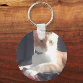 かわいい猫の写真 差し替え可能 キーホルダー (裏面)