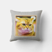 かわいい猫の写真|過去記事買今 クッション (裏面)