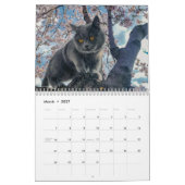 かわいい猫の写真 It's A Cat's Life 2026 カレンダー (3月 2027)