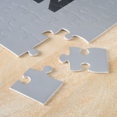 かわいい猫の名パーソナライズされた前 ジグソーパズル (側面)