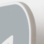 かわいい猫の名パーソナライズされた前 ピックルボールラケット (左詳細)