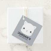 かわいい猫の名パーソナライズされた前 フェイバータグ (インサイチュ)