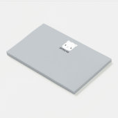 かわいい猫の名パーソナライズされた前 ポストイット (アングル)