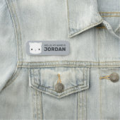 かわいい猫の名パーソナライズされた前 名札 (インサイチュ)