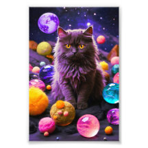 かわいい猫の壁掛けアート デコレーション