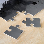 かわいい猫の変装 – バレンタインおもしろい ジグソーパズル (側面)