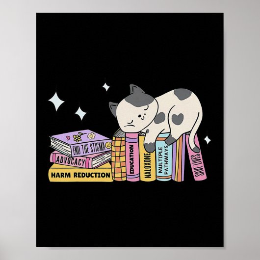 かわいい猫の害を減らすと救き過ぎる命 ポスター (正面)