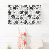 かわいい猫の家猫、メイン·クーン 横断幕 (インサイチュ)