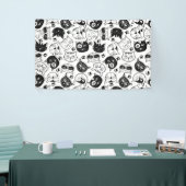 かわいい猫の家猫、メイン·クーン 横断幕 (トレードショー)