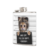 かわいい猫の悪い子 フラスク (左)