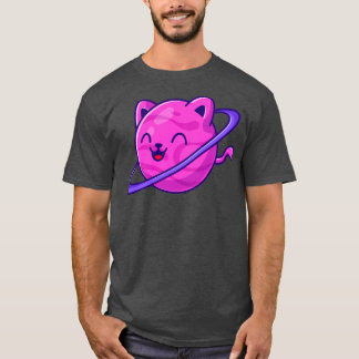 かわいい猫の惑星Cartoon1 Tシャツ