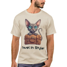 かわいい猫の旅行者 - 猫好きのためのギフト