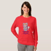 かわいい猫の昼寝チャンピオンTシャツ Tシャツ (正面フル)