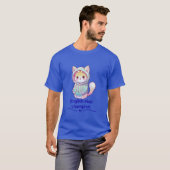 かわいい猫の昼寝チャンピオンTシャツ Tシャツ (正面フル)