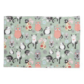 かわいい猫の枕カバー|過去記事 枕カバー (裏面-左)