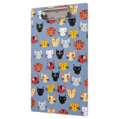 かわいい猫の柄 クリップボード (左)