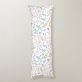 かわいい猫の柄 ボディピロー (裏面 (縦))