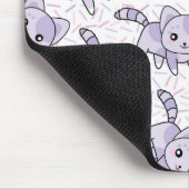 かわいい猫の柄 マウスパッド (コーナー)