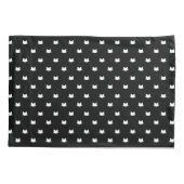 かわいい猫の柄 枕カバー (裏面)