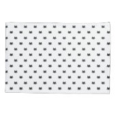 かわいい猫の柄 枕カバー (裏面)