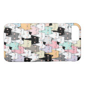 かわいい猫の柄 Case-Mate iPhoneケース (裏面(横))