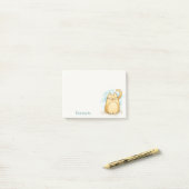 かわいい猫の水パーソナライズされた彩ポストノート ポストイット (デスク上)