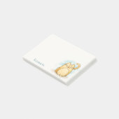 かわいい猫の水パーソナライズされた彩ポストノート ポストイット (アングル)