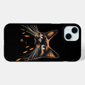 かわいい猫の目撃情報 楽しい猫好きユーモア ジョーク Case-Mate iPhoneケース (裏面 (横))