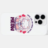 かわいい猫の瞑想 Case-Mate iPhoneケース (裏面 (横))