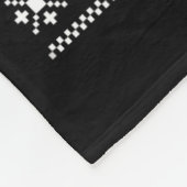 かわいい猫の箱に入れたクリスマスかわいいアニメ10代の子供 フリースブランケット (角)