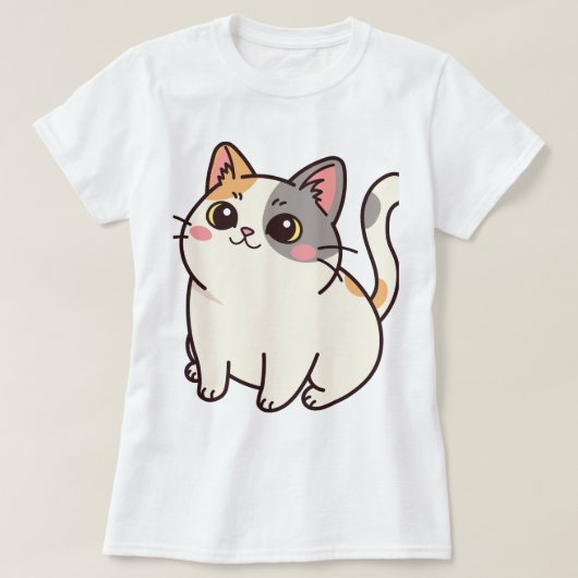 かわいい猫の肉球と愛らしさ Tシャツ (デザイン正面)