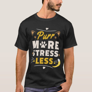 かわいい猫の肉球 - もっとゴロゴロ ストレスレス 不安解消 Tシャツ