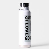 かわいい猫の良い暮らし ウォーターボトル (右面)