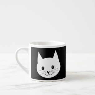 かわいい猫の表面 エスプレッソカップ