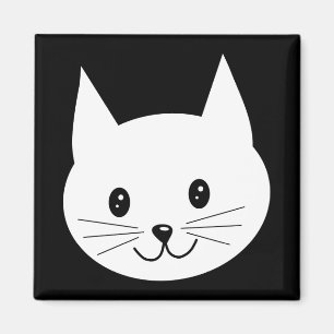 かわいい猫の表面 マグネット