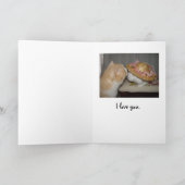 かわいい猫の記念日 カード (内部)