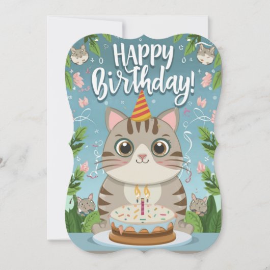 かわいい猫の誕生日おめでとう フェリーニの祝祭 (正面)