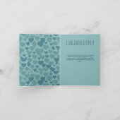 かわいい猫の誕生日カード カード (内部)