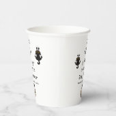 かわいい猫の赤ちゃんシャワーが子猫に伝わる 紙コップ (右)