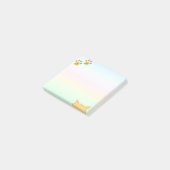 かわいい猫の足 ポストイット (アングル)