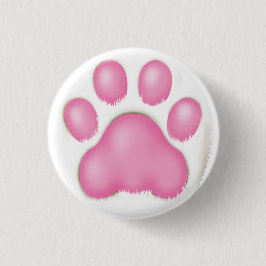 かわいい猫の足 缶バッジ