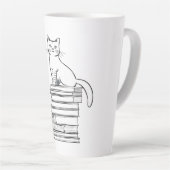 かわいい猫の通販|過去記事 カフェラテマグ (右アングル)