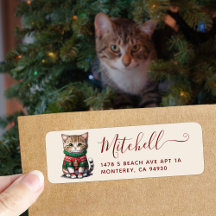 かわいい猫の醜いセーターパーティーアドレス