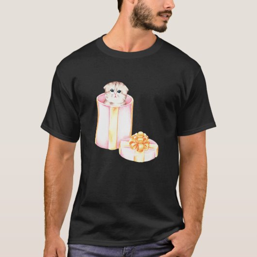 かわいい猫の里親募集 1 Tシャツ (正面)
