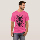かわいい猫の錯視面白い猫好きのアイデア Tシャツ (正面フル)