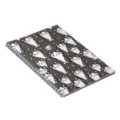 かわいい猫の雰囲気 ノートブック (右側)