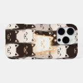 かわいい猫の雰囲気 iPhoneケース (裏面横)