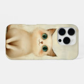 かわいい猫の電話ケース iPhoneケース (裏面横)