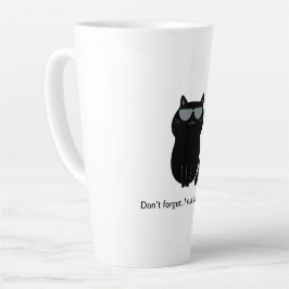 かわいい猫の面白グッズ カフェラテマグ